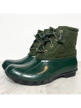 New! Sperry Saltwater Waterproof Duck Boot